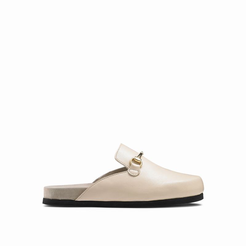 Russell & Bromley Dellacasa Snaffle Loafers Mules Womens Pink [ZZJ9849HP]